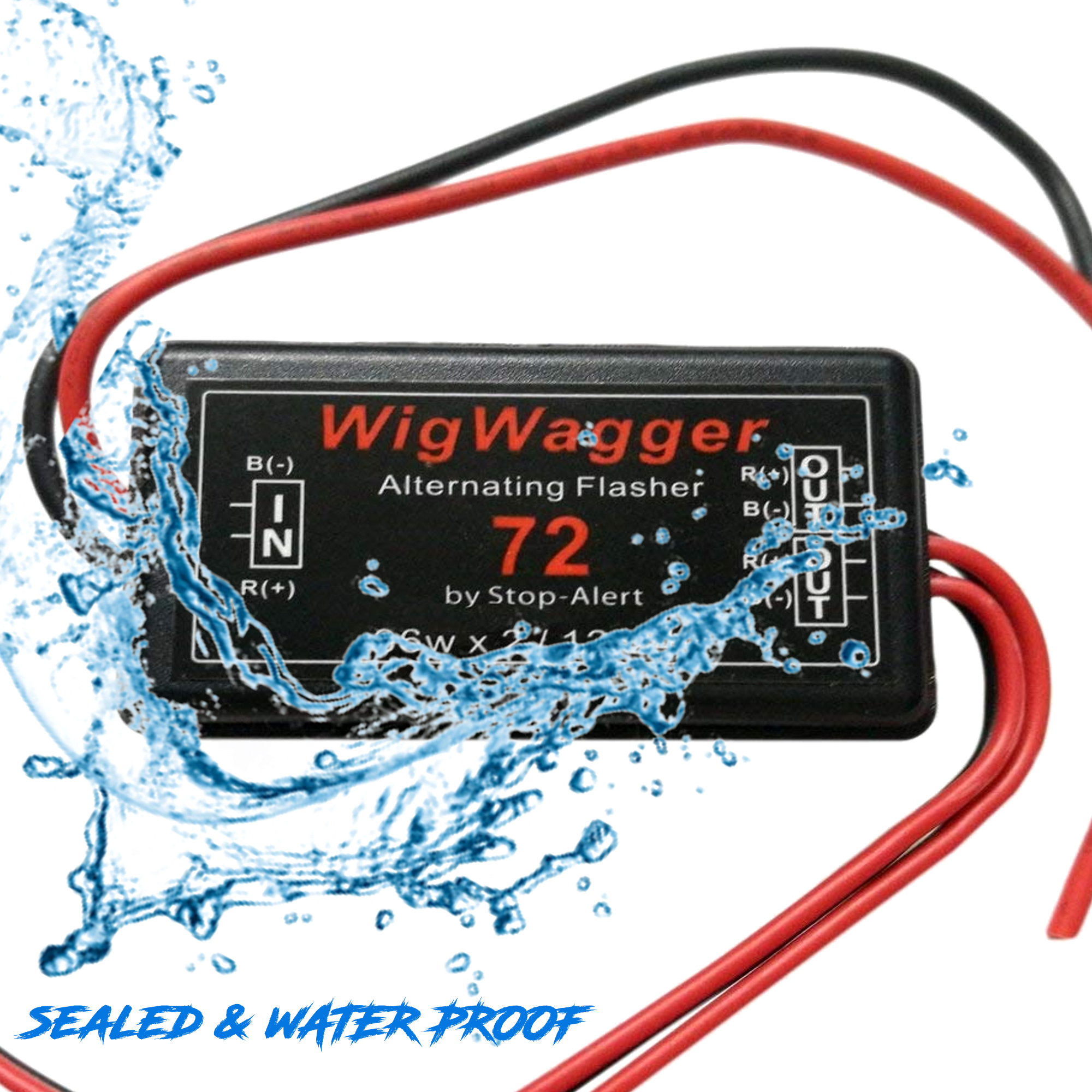 Stop-Alert WigWagger 72 Electronic Wig Wag Alternating Flasher Relay 